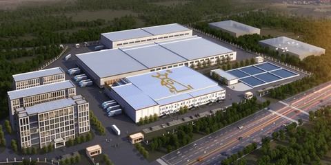 三黃雞智能化預制菜工廠效果圖