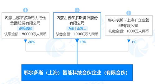 鄂爾多斯 于上海投資新設智能科技公司