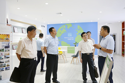 中煤集團與市老科協領導到濟寧市智建科技孵化基地考察合作